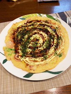 海鮮お好み焼き-レシピのメイン写真