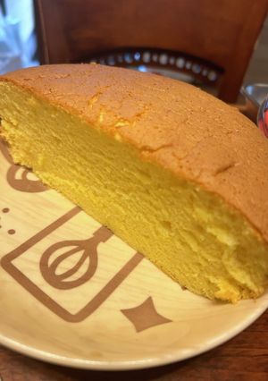 絵本に出てきそうな簡単台湾カステラ-レシピのメイン写真