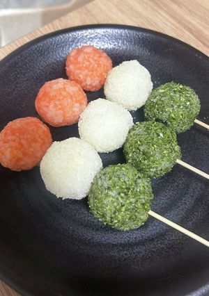 お花見にも！映える簡単三色おにぎり-レシピのメイン写真