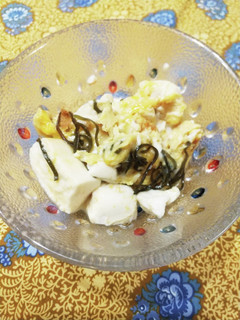 すぐ出来ちゃう温かい豆腐の卵とじ-レシピのメイン写真