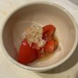 和風ドレッシングでトマトサラダ