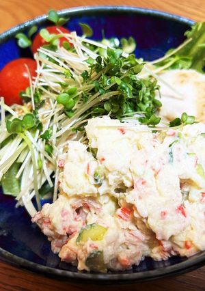 カニカマのポテトサラダ-レシピのメイン写真