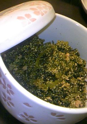 マヂんま(。>艸<。)高菜明太子-レシピのメイン写真
