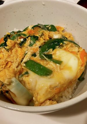 超簡単☆めちゃうまニラ玉丼☆甘辛タレ-レシピのメイン写真