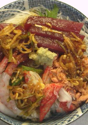 海鮮丼　～お手軽につくろう！～-レシピのメイン写真