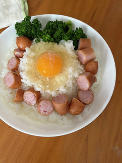 レンジで簡単!ウィンナー丼-レシピのメイン写真