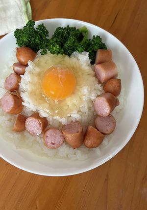 レンジで簡単！ウィンナー丼-レシピのメイン写真