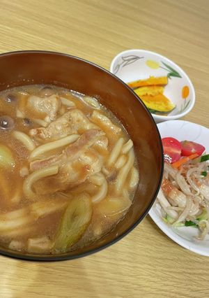 簡単美味い！ヒガシマルさんのカレーうどん-レシピのメイン写真