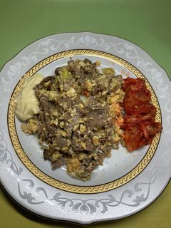牛肉と玉子多めの炒め物-レシピのメイン写真