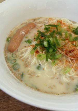 鶏白湯素麺-レシピのメイン写真