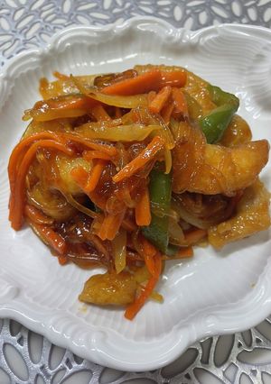 鶏胸肉と春雨炒め-レシピのメイン写真