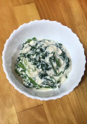 ほうれん草の豆腐和え-レシピのメイン写真