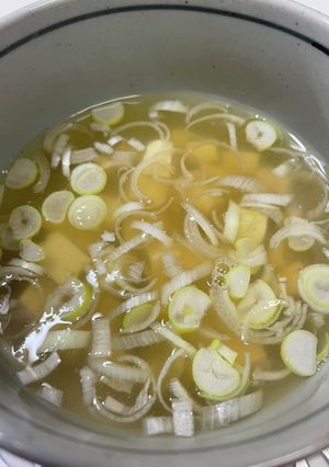めかぶとお豆腐のお吸い物-レシピのメイン写真