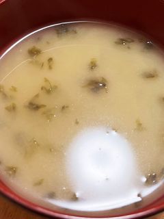 あおさの味噌汁-レシピのメイン写真
