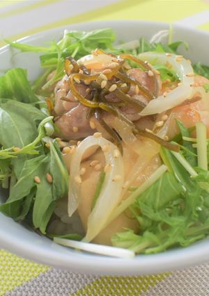 鶏しおレモン丼-レシピのメイン写真