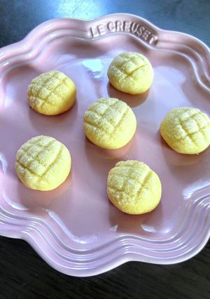 メロンパンクッキー-レシピのメイン写真