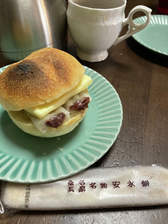 安永餅バターサンド(あんバターサンド)-レシピのメイン写真