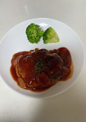 ハンバーグデミグラスソース-レシピのメイン写真