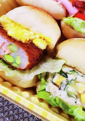 彩り抜群枝豆海老カツ、えだまめ、えびエビ-レシピのメイン写真