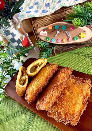 食パンdeチーズカレーパン-レシピのメイン写真