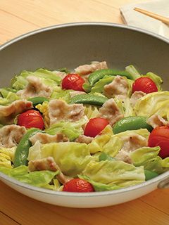 春キャベツと豚肉の蒸し焼き-レシピのメイン写真