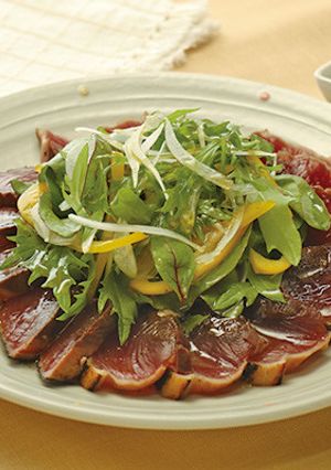 新玉ねぎと春がつおのサラダ-レシピのメイン写真