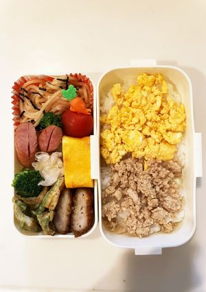 学童お弁当・そぼろ-レシピのメイン写真
