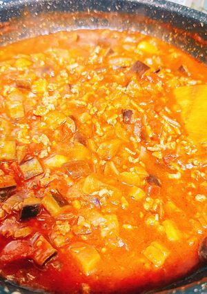 万能!子供も食べやすいナスのミートソース-レシピのメイン写真