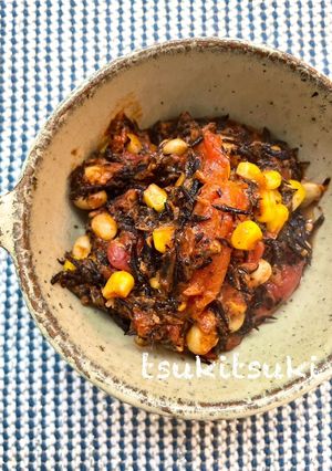 ひじきと大豆のトマト煮-レシピのメイン写真