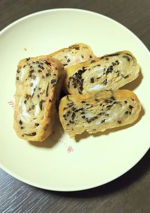 おにぎりの具入り卵焼き-レシピのメイン写真