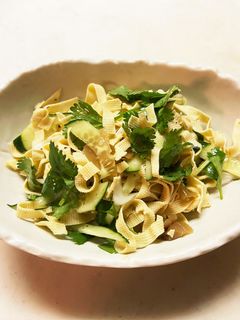 豆腐皮のあえもの-レシピのメイン写真