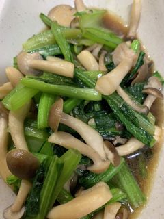 小松菜炒め煮-レシピのメイン写真