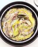【1人分】白菜と豚肉のミルフィーユ鍋