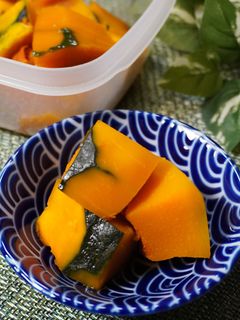 かぼちゃのレンチン煮物-レシピのメイン写真