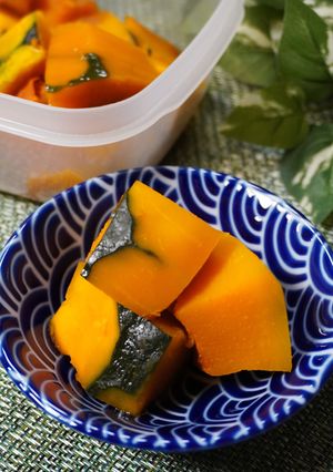 かぼちゃのレンチン煮物-レシピのメイン写真