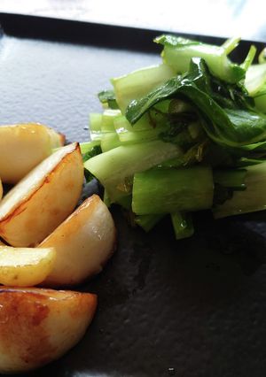 ☆焼き蒸しサラダ//葉野菜なんでも!!!-レシピのメイン写真