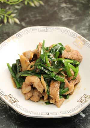 簡単！牛ニラのにんにくわさび醤油-レシピのメイン写真