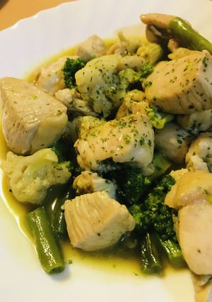 ワイルド…●鶏肉＆冷凍野菜そのまま炒め-レシピのメイン写真