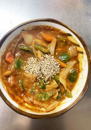 お一人様☆簡単コク旨野菜ふりかけ風サラダ-レシピのメイン写真