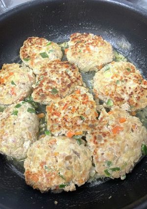 栄養いっぱいハンバーグ-レシピのメイン写真