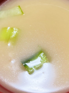 チンゲンサイの味噌汁-レシピのメイン写真