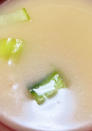 チンゲンサイの味噌汁-レシピのメイン写真