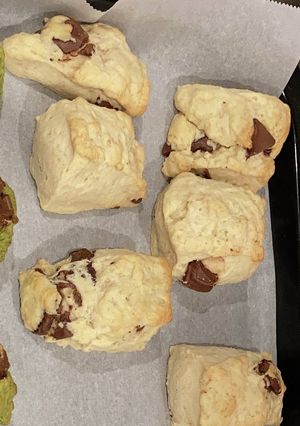 チョコスコーン　バレンタイン大量生産に！-レシピのメイン写真