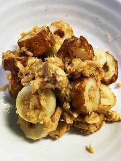 ちくわとシーチキンのマヨ醤油炒め♡-レシピのメイン写真