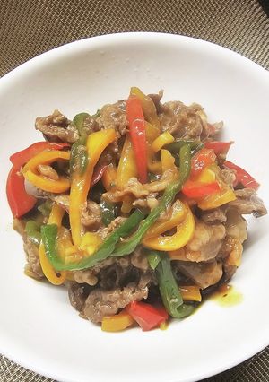青椒牛肉絲風(チンジャオニウロウスー)-レシピのメイン写真