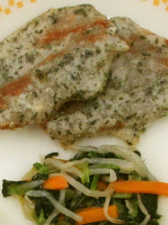 【学校給食】黒はんぺんのお茶揚げ-レシピのメイン写真