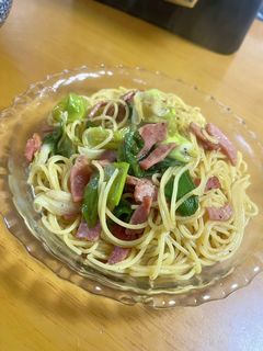 ネギ塩レモンパスタ-レシピのメイン写真