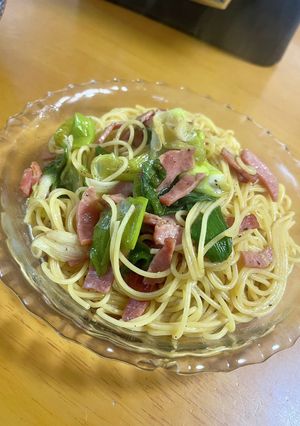 ネギ塩レモンパスタ-レシピのメイン写真
