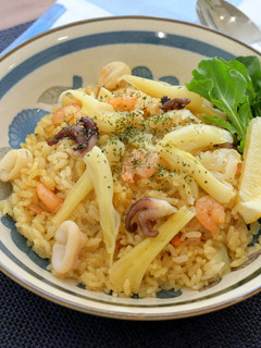 らっきょうの海鮮カレーピラフ-レシピのメイン写真