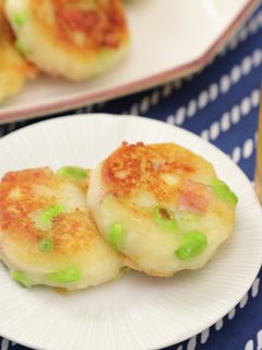 もちもち♪枝豆チーズ芋もち-レシピのメイン写真